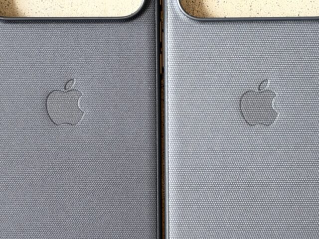 iphone18pro max テックウーブンケースレビュー リンゴマーク